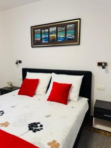 Postel nebo postele na pokoji v ubytování Apartments Paradise