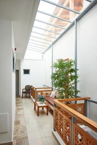 Balkón nebo terasa v ubytování Vlachakis Hotel