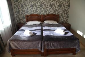 Letto o letti in una camera di Guesthouse David Zhorzholiani