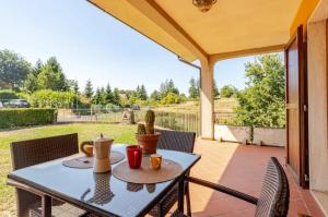 Μπαλκόνι ή βεράντα στο Relax tra le colline Toscane Private Park & WiFi