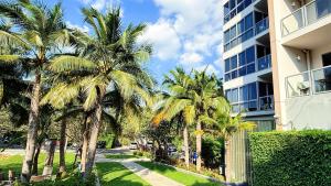 Vrt ispred objekta unixx seaview hotel