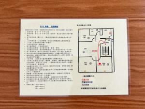 Majutuskoha 日勻民宿 台南 包棟包層 korruse plaan