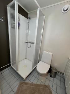 Koupelna v ubytování Stilren leilighet i Narvik!