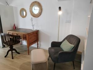 Posezení v ubytování MerakiHouse