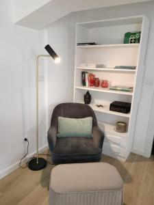 Posezení v ubytování MerakiHouse