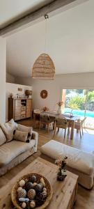 Posezení v ubytování La Cabane Bohème, Maison d'hôtes Bassin d'Arcachon