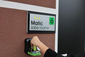 Certifikát, ocenenie alebo iný dokument vystavený v ubytovaní Rooms Matić 2