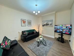 Posezení v ubytování Tynemouth Haven, Luxurious three bed family home