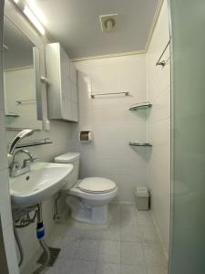 Koupelna v ubytování DWeo