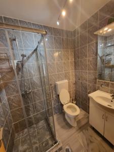 Koupelna v ubytování Apartment Stipe