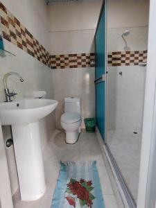 Hotel Alto Amazonas的一间浴室