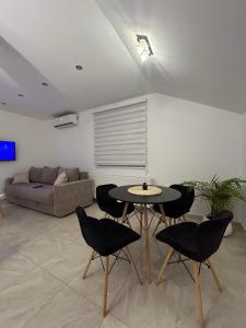 Posezení v ubytování Apartman Cristal LUX