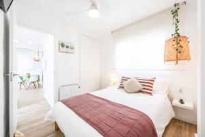 Postel nebo postele na pokoji v ubytování Lux Penthouse Mediterranean views Beach front