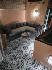 Posezení v ubytování Riad Bab Lakhmiss
