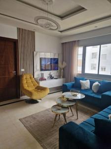 Posezení v ubytování Appartement résidence al amra