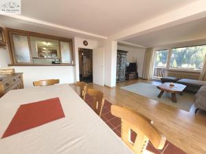 Ένα ή περισσότερα κρεβάτια σε δωμάτιο στο Wohnung Katalin