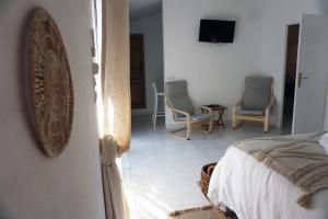 Μια τηλεόραση ή/και κέντρο ψυχαγωγίας στο hébergement studio indépendant