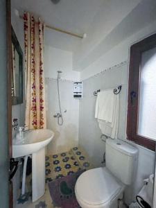 Koupelna v ubytování Hôtel Koutoubia