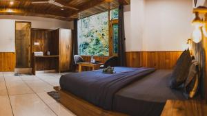 Postel nebo postele na pokoji v ubytování Odin Hostel Kasol