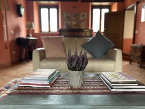 Posezení v ubytování Casa delle Sorgenti + 21 fotografií