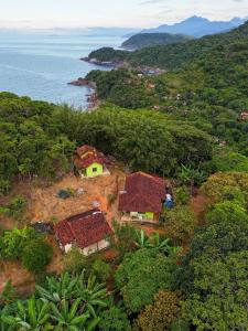 Paysage naturel près de le chalet