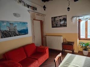 Posezení v ubytování Casa Fra Ambrogio
