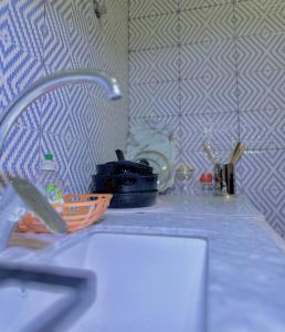 Kupatilo u objektu Maison scandinave