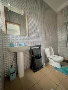 Kupatilo u objektu Maison scandinave +9 fotografija