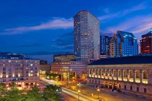 Nespecifikovaný výhled na destinaci Boston nebo výhled na město při pohledu z hotelu