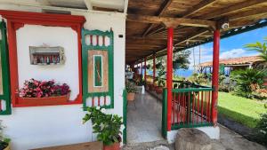 Κήπος έξω από το Finca Carrizales