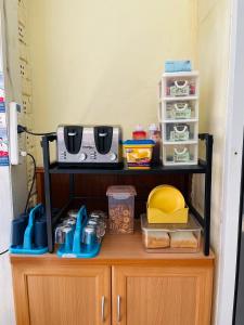Kuchyň nebo kuchyňský kout v ubytování Easy Hostel
