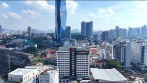 Nespecifikovaný výhled na destinaci Kuala Lumpur nebo výhled na město při pohledu z hotelu