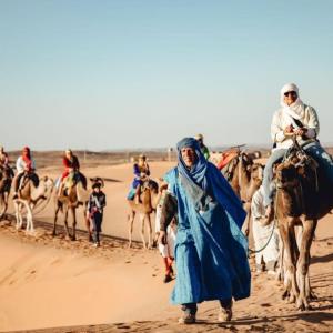 Hosté ubytování unique Sahara Camp