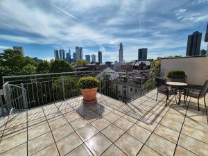 Uma varanda ou terraço em Hotel Beethoven