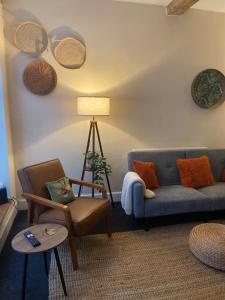 Χώρος καθιστικού στο The Mews - Worcester City - House - Gated - Self Check In - Free WIFI - 2 Doubles - TVs in bedrooms - Sleeps 6 - Free Nearby Parking