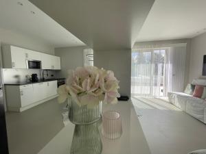 Kuchyň nebo kuchyňský kout v ubytování Eva's Appartement