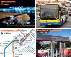 Foto de la galeria de Wow Bridge views Near CBD Quiet bus train a Brisbane