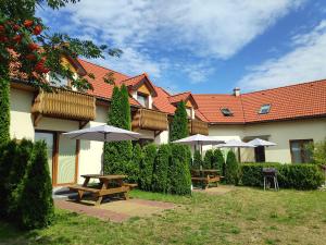 Vonkajšia záhrada v ubytovaní Villa Lavenda