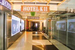 Vstupní hala nebo recepce v ubytování Hotel k11
