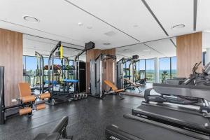 Fitnesscentret og/eller fitnessfaciliteterne på Coastal Escape in Broadbeach