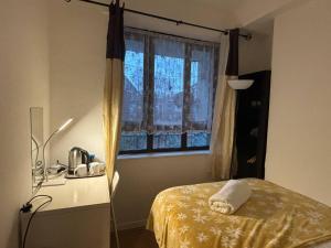 Postel nebo postele na pokoji v ubytování Fleetway Private Rooms