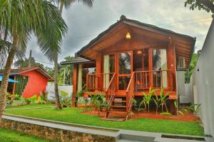 Zahrada ubytování Oasis cabanas