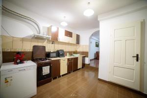 Η κουζίνα ή μικρή κουζίνα στο Casa Andreea +34 φωτογραφίες