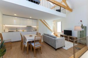 Posezení v ubytování D&S - Antas House