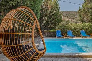 Gallery image of Villa Fuoco, a luxury villa with private pool, 10 mins drive from the beach in Marantochori +2 photos