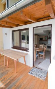 Balkón alebo terasa v ubytovaní Appartement Schaubensteiner