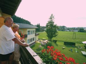 Zahrada ubytování Pension Unterburg