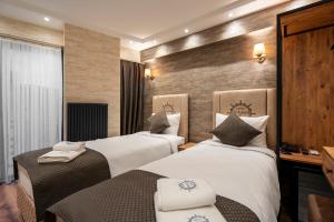 Postel nebo postele na pokoji v ubytování Old Harbour Hotel istanbul
