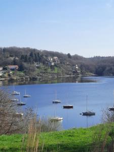 Naturlandskabet i nærheden af den private indkvartering