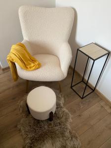Posezení v ubytování Apartmán Vráž u Písku